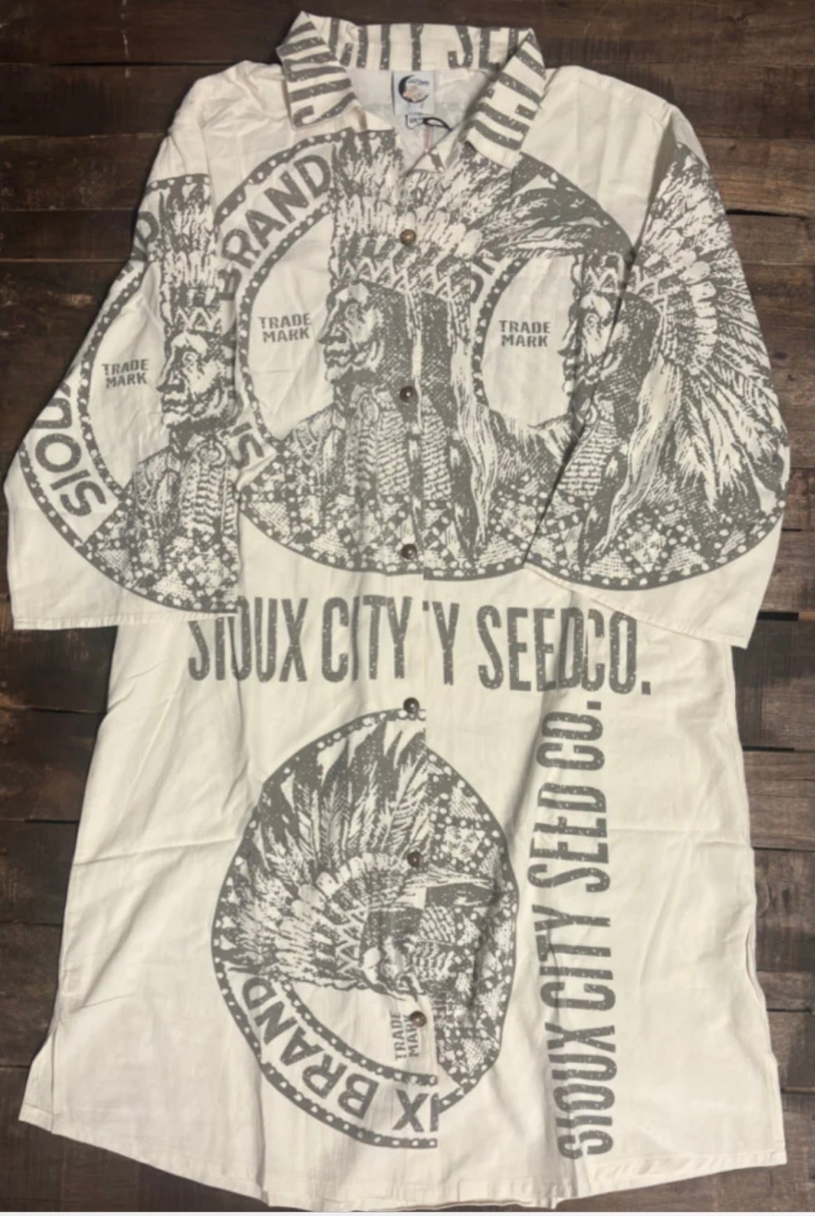 Never Ending Fields Duster - Sioux City