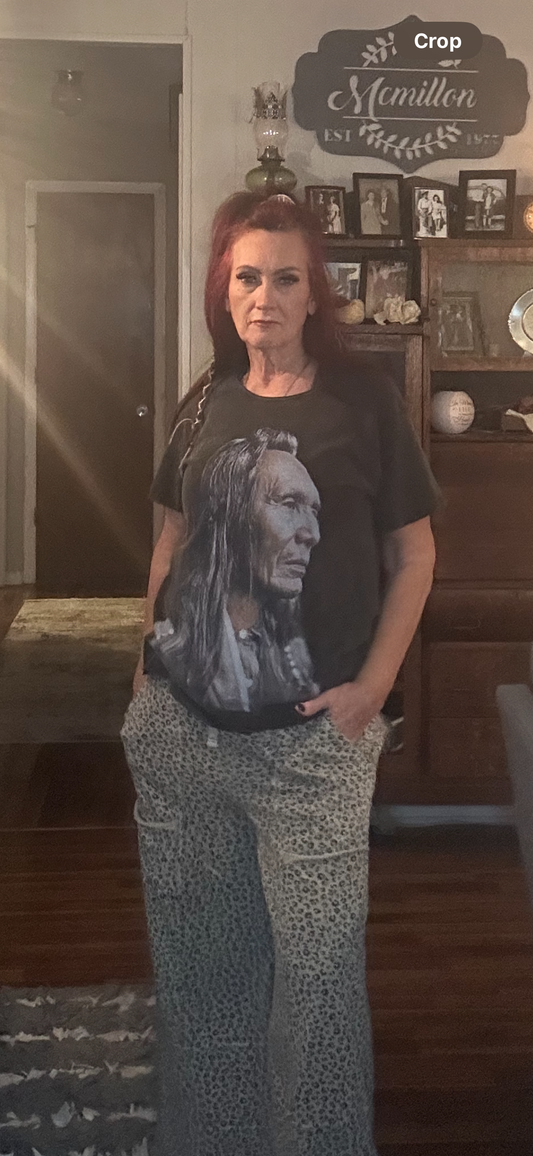 Easel Animal Print Pants