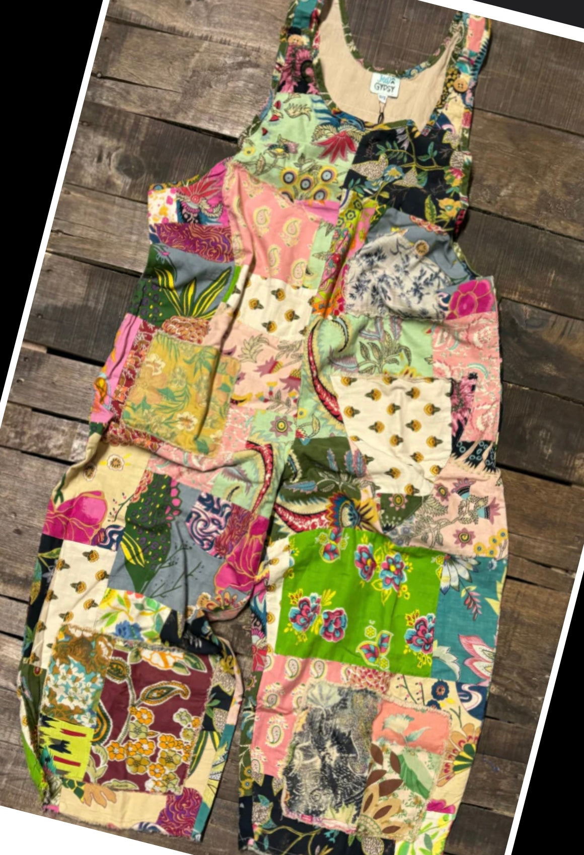 Patchwork Gardens Overalls