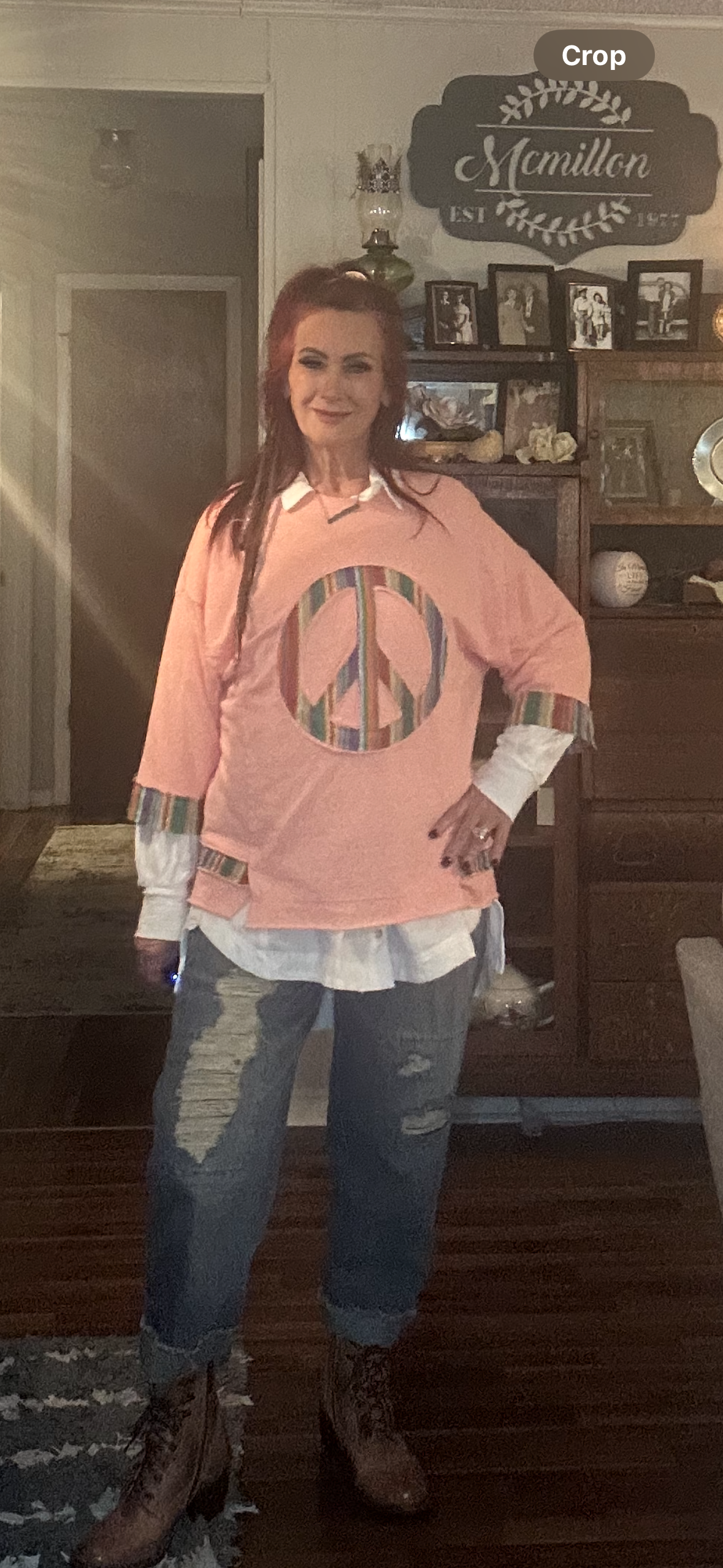 Easel Peace Top