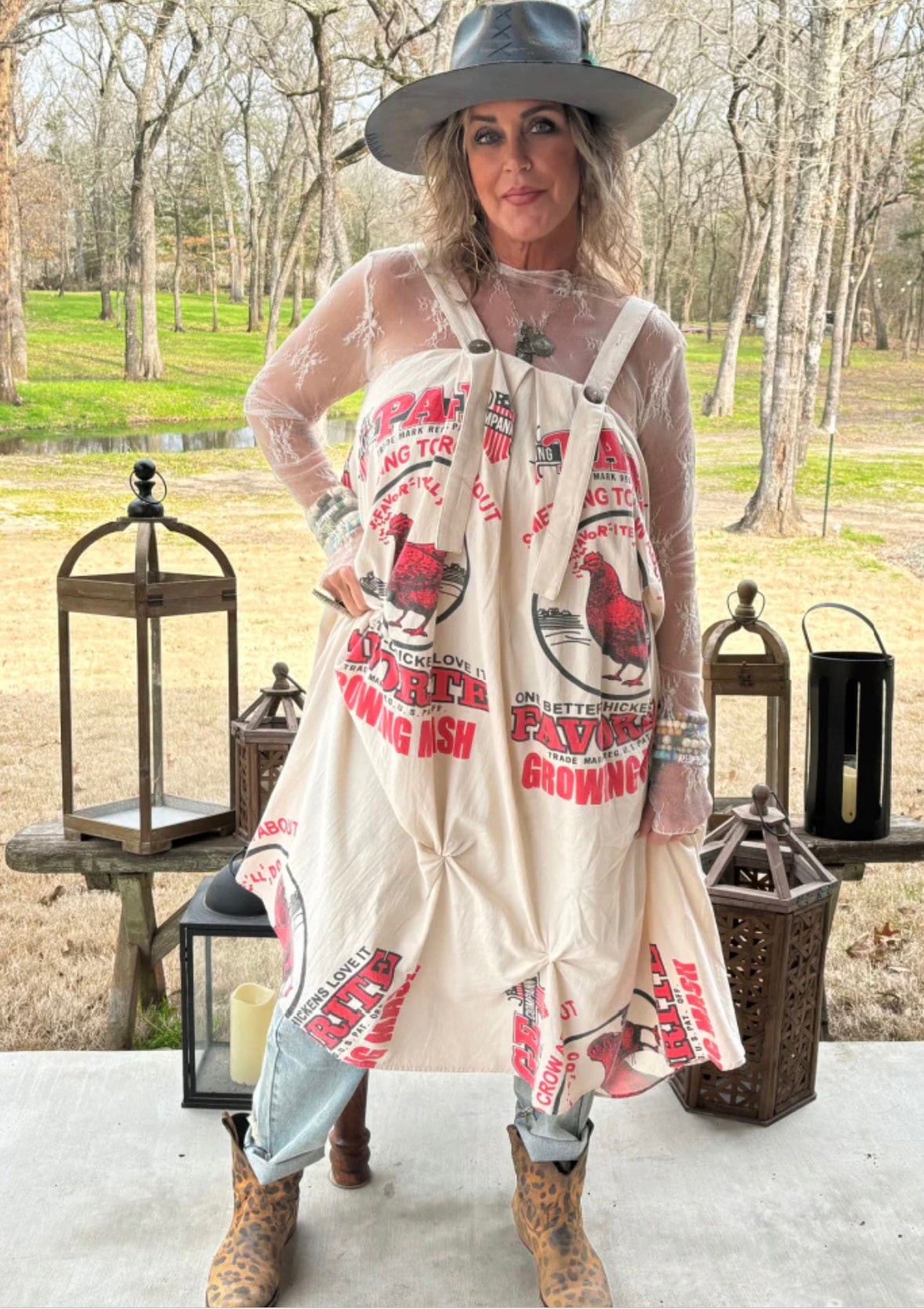 Jaded Gypsy A Bushel and A Peck  Dress