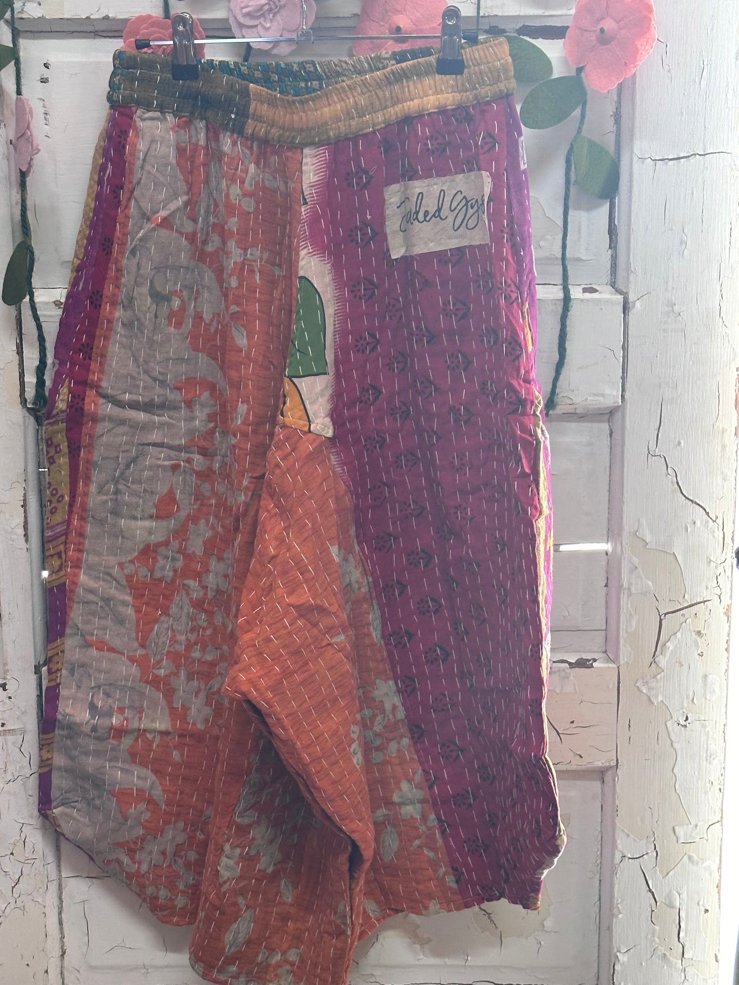 Jaded Gypsy Kantha Sunrise Crop Pants