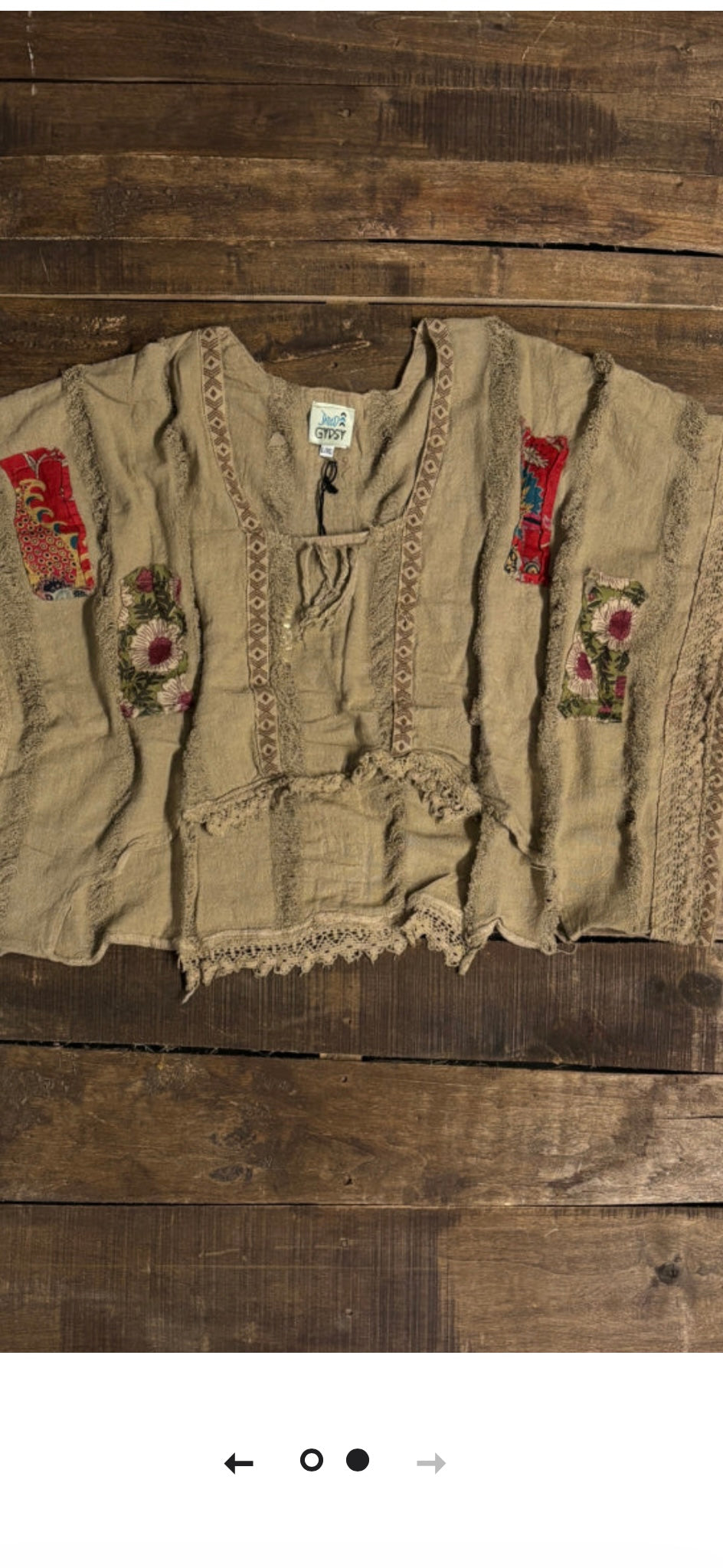 Jaded Gypsy Garden Drift Top