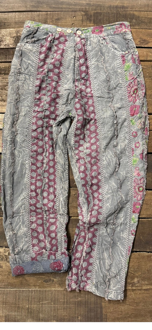 Jaded Gypsy- Garden Wanderer Pants - Charcoal