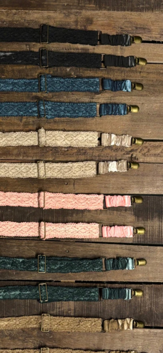 Jaded Gypsy Gypsy Suspenders- Lace