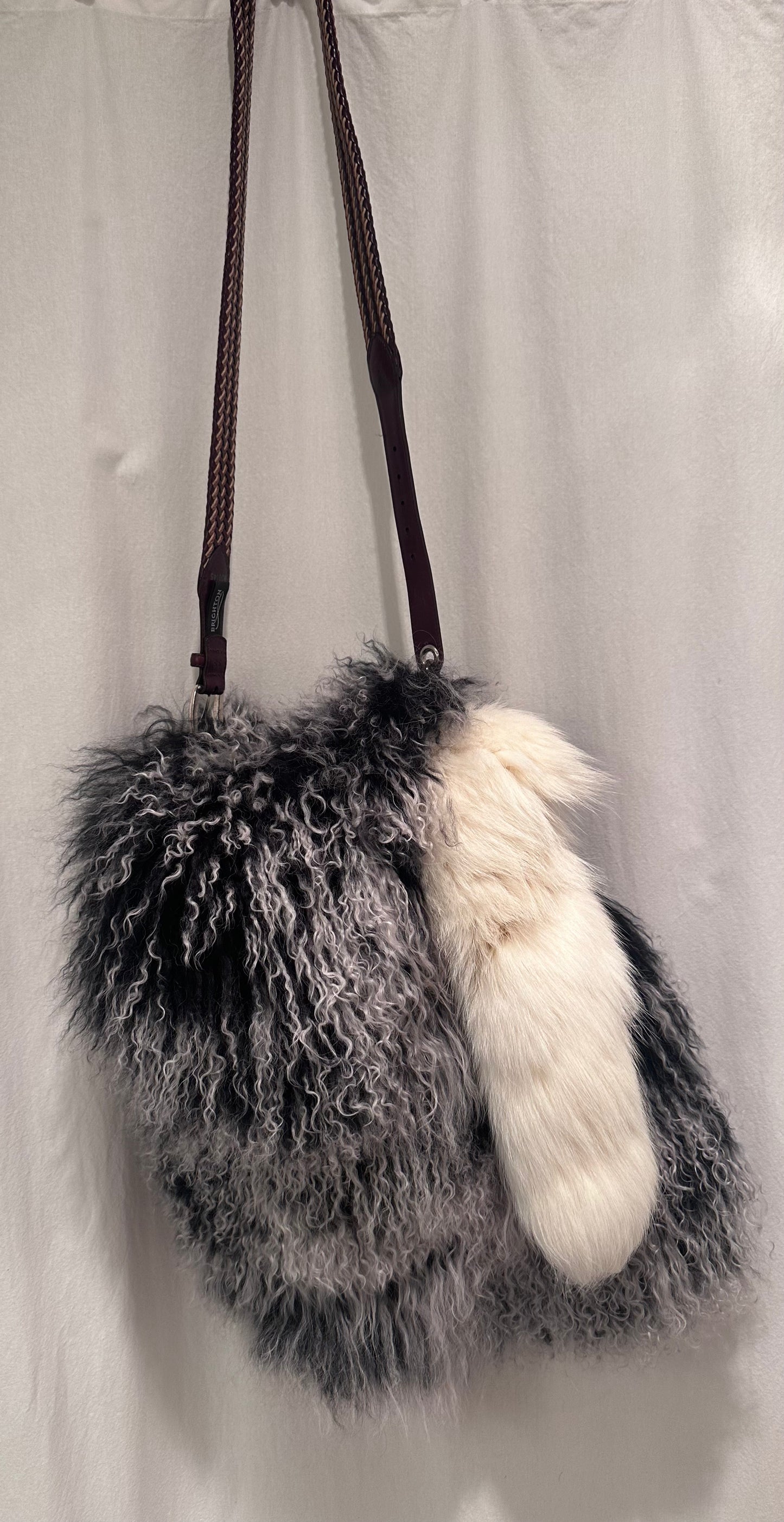 Art By Amy- Tibetan lambswool purse- color examples above . (If you don’t see color you’re interested in ask,we may have it) All are preorder- Final Sale