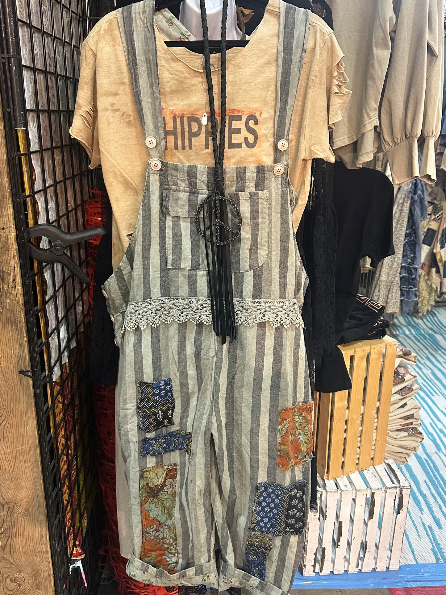 Jaded Gypsy Willow Wayfarer Overalls