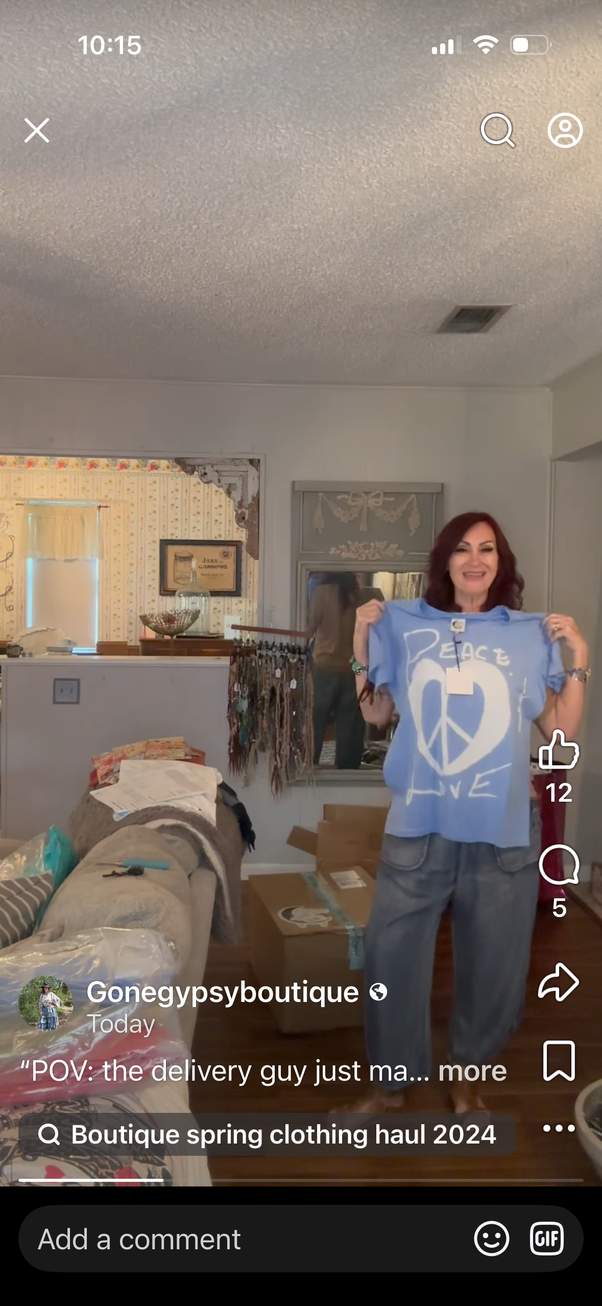 Peace and Love- blue
