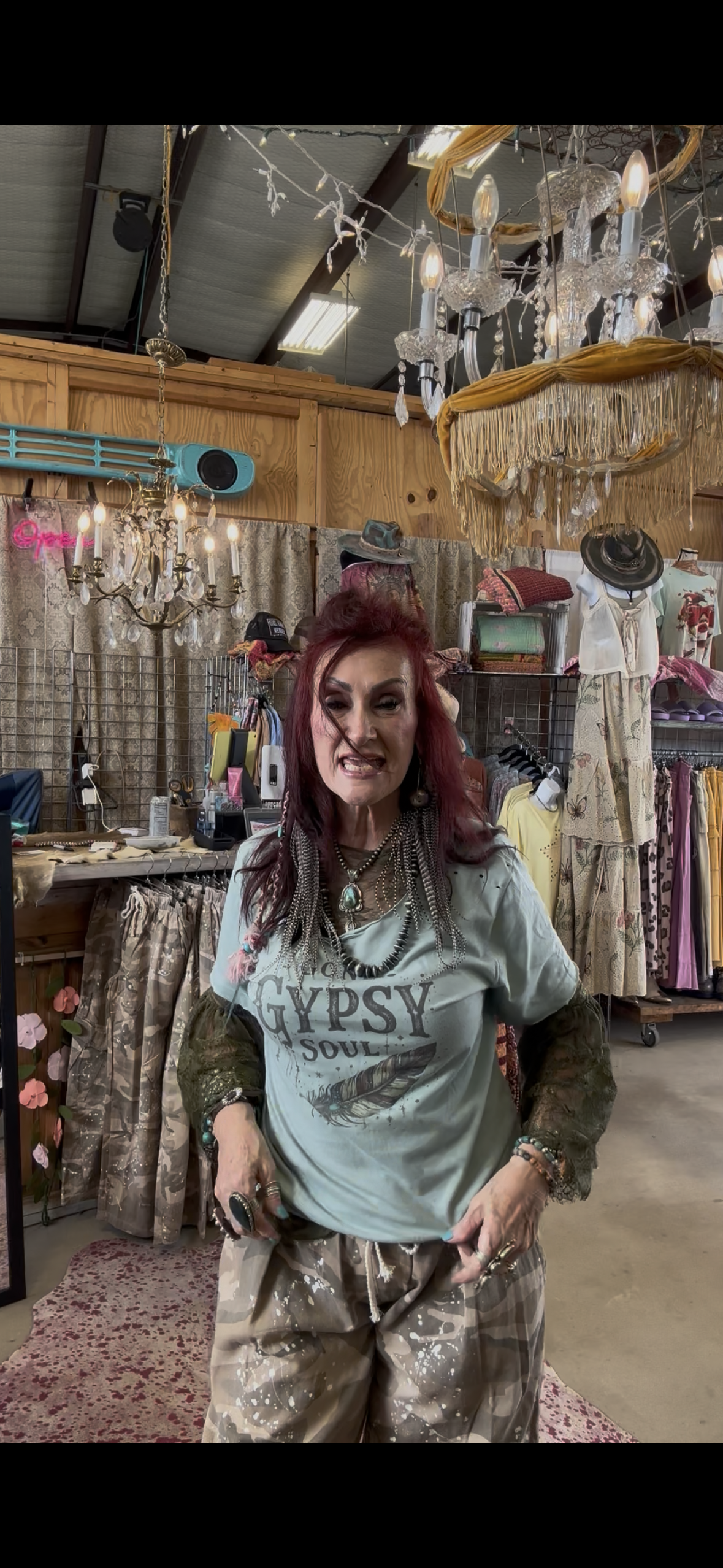 Gone Gypsy Soul Distressed Tee