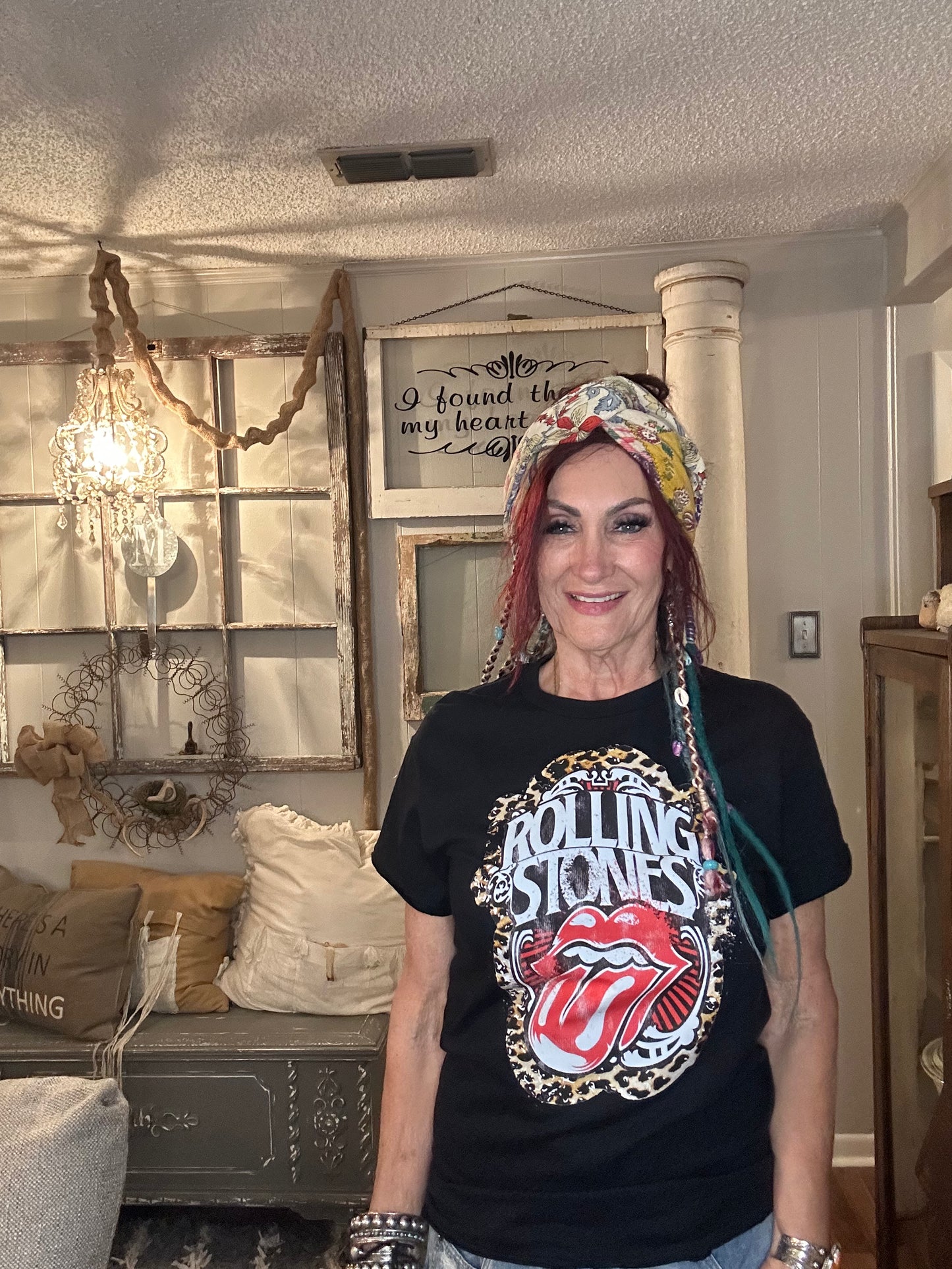Rolling Stones Distressed Graphic Tee
