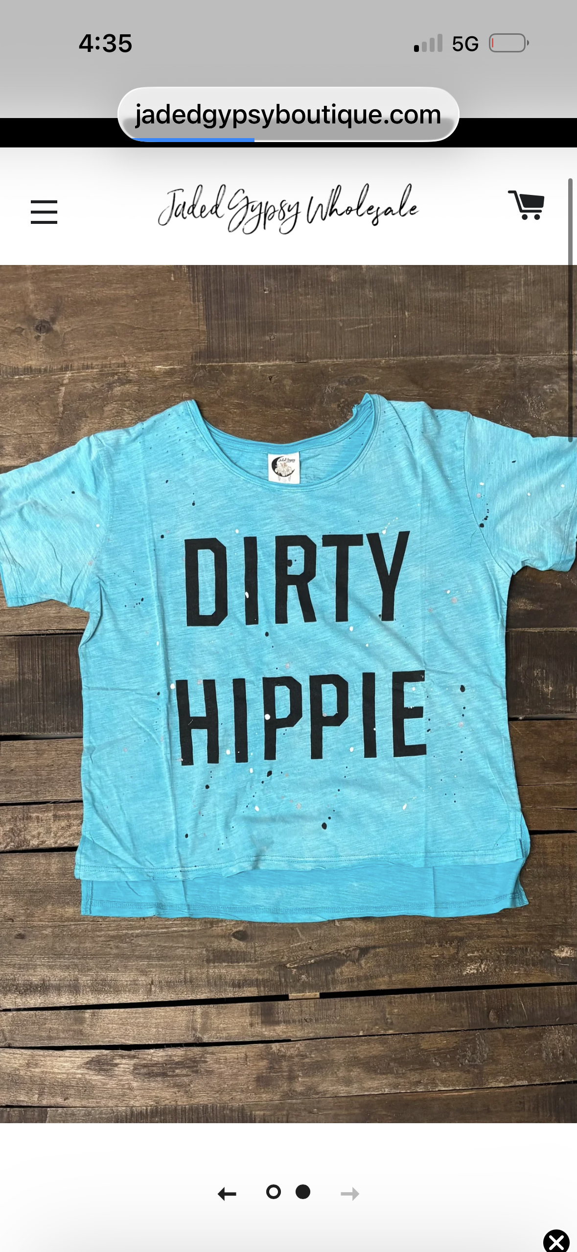 JG- Dirty Hippie Moon and Dance - vintage Island Berry