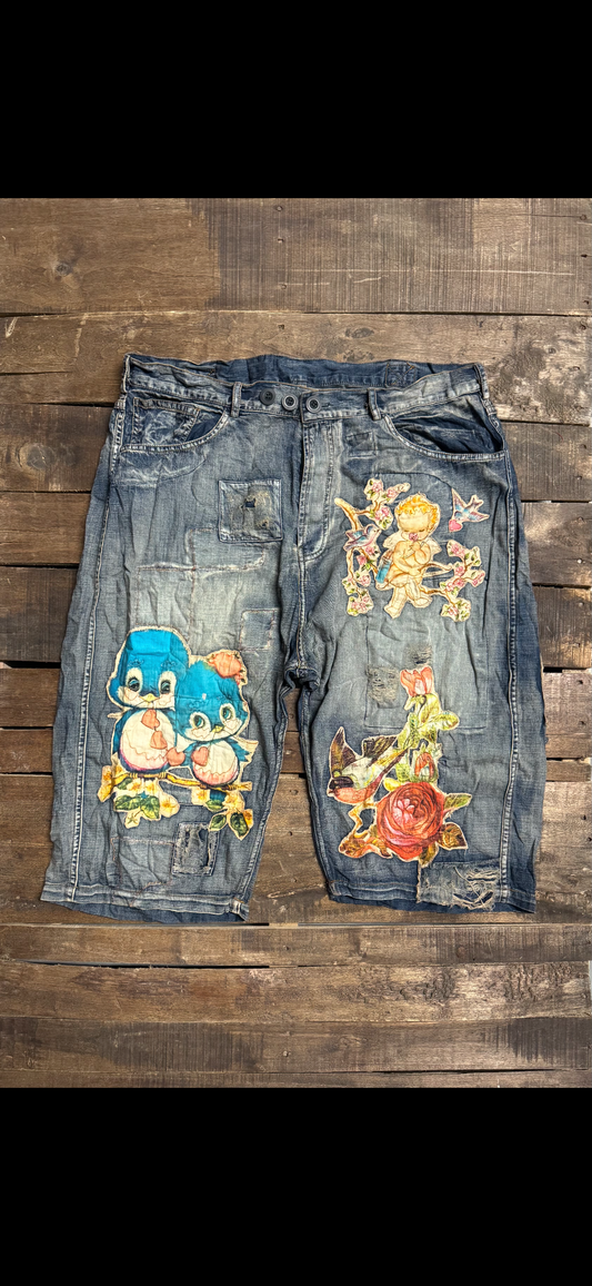 House Of Jaded - desert drift shorts flutter away limited supply