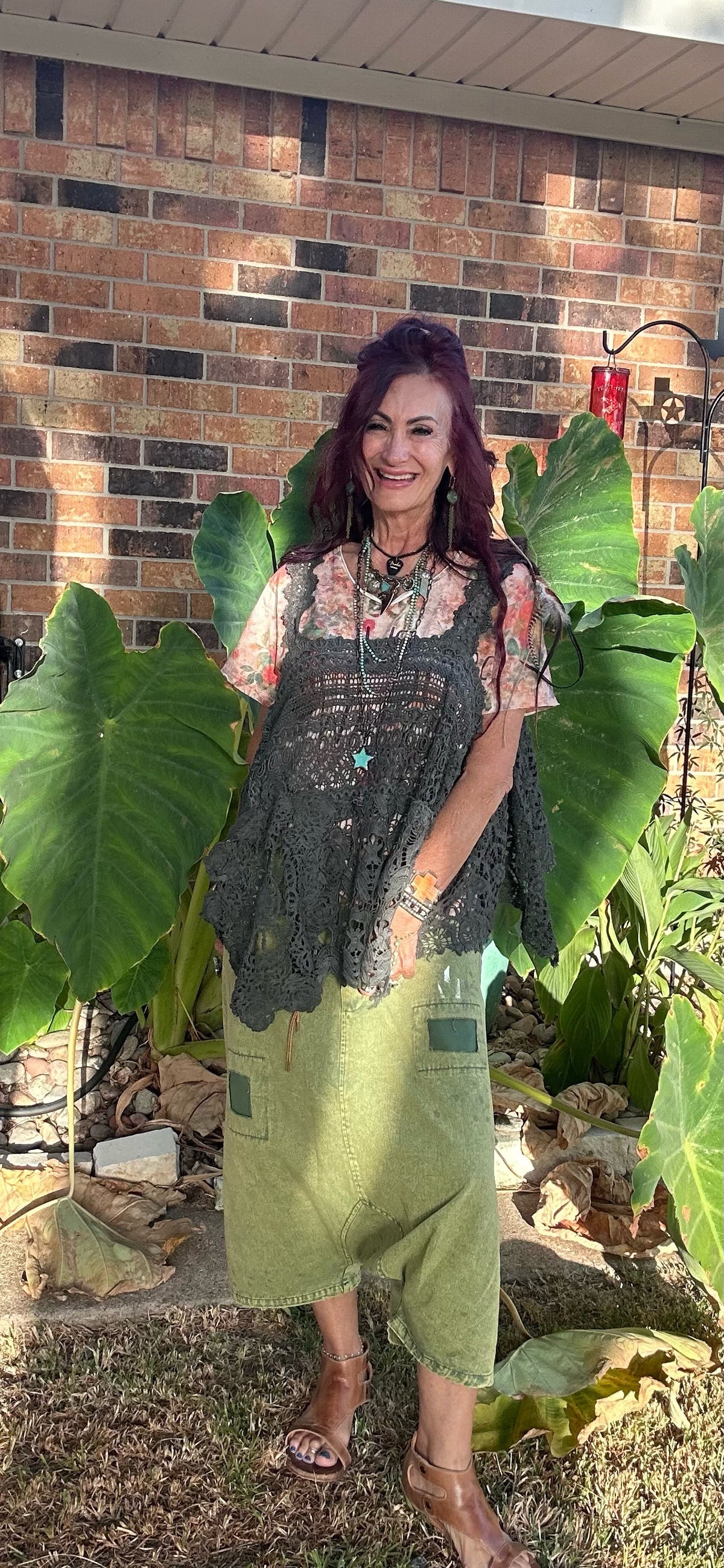 Jaded Gypsy - Earth Song Harem Pants - olive