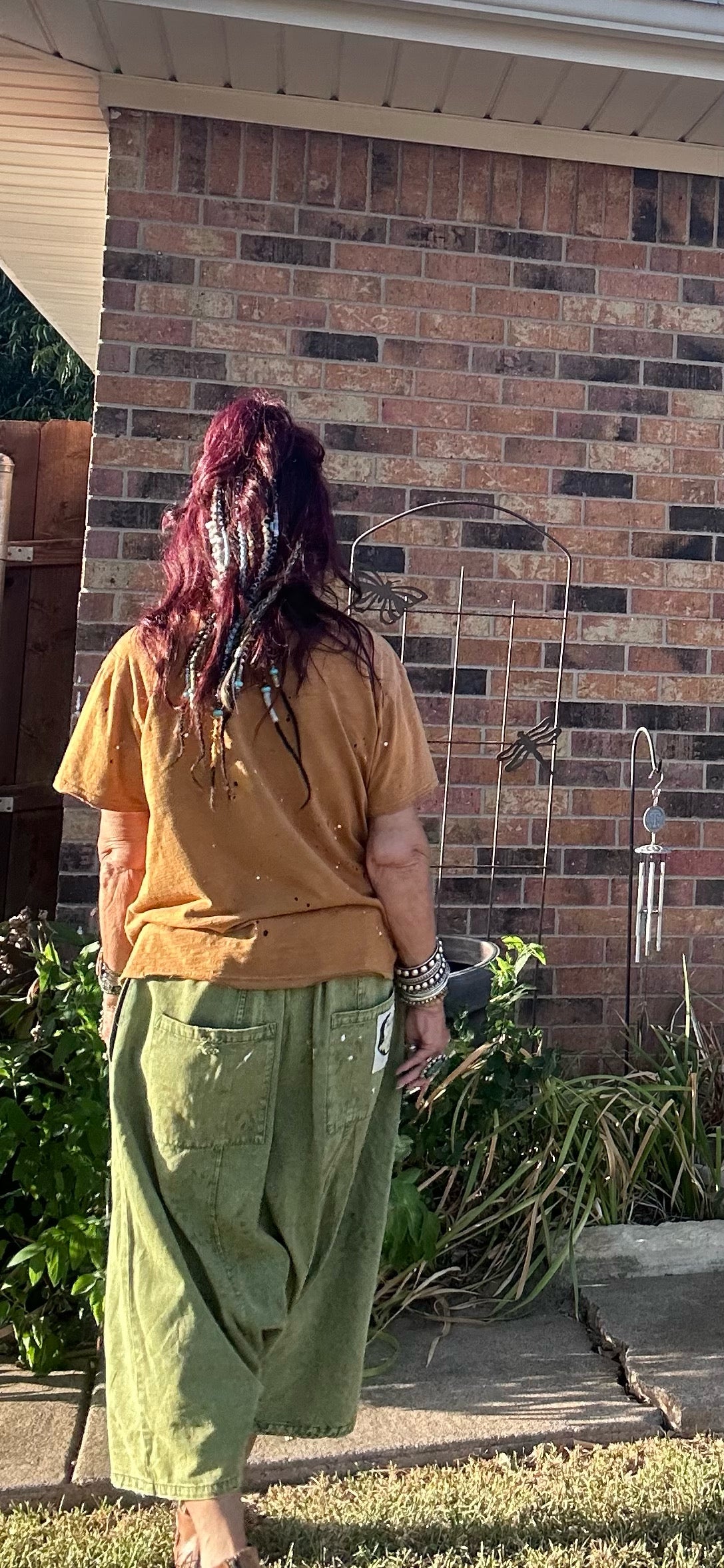 Jaded Gypsy - Earth Song Harem Pants - olive