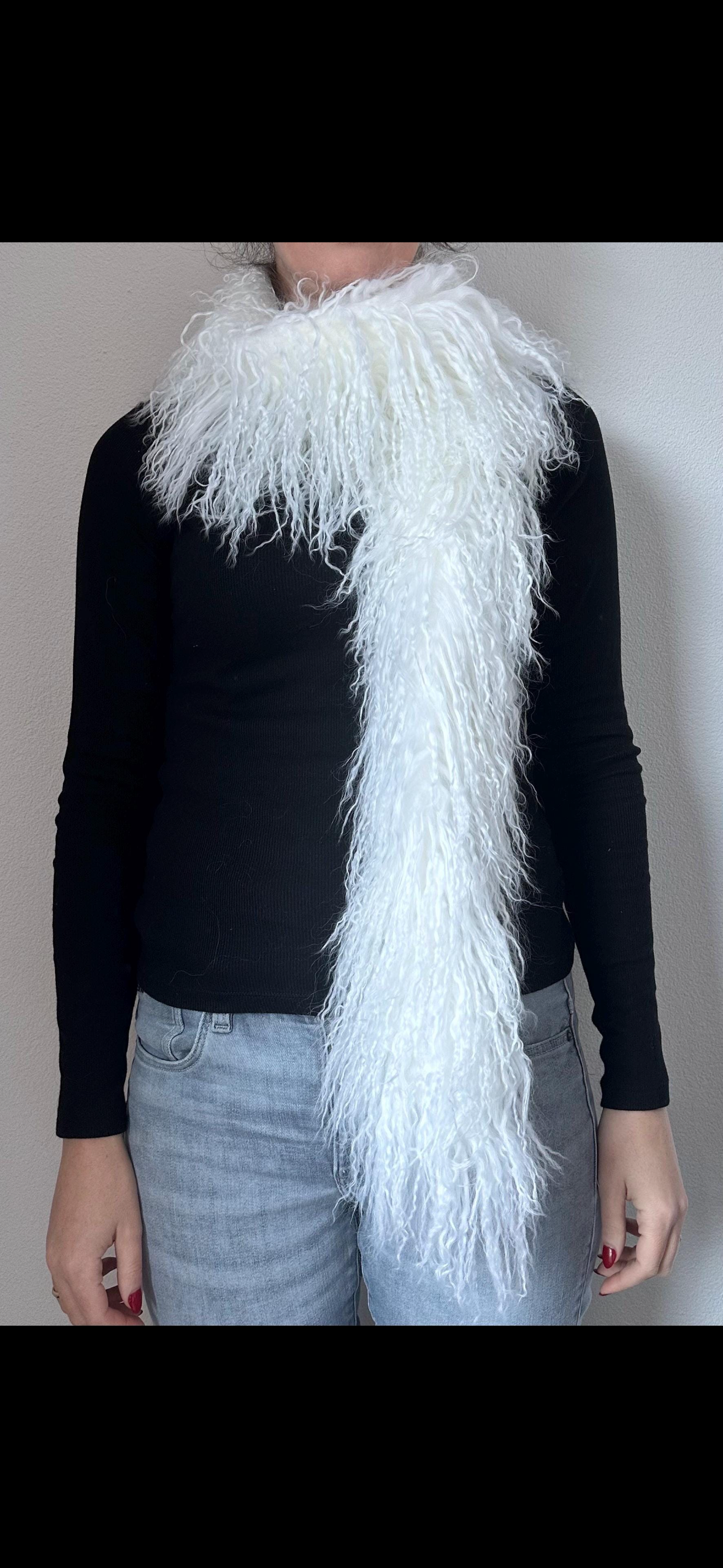 Art by Amy Tibetan Lamb Wool Boa — PRE-ORDER ( If you don’t see color you want ask, we may have it or can het it)