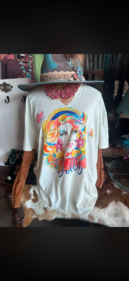 Pre Order Watercolor Dolly Tee