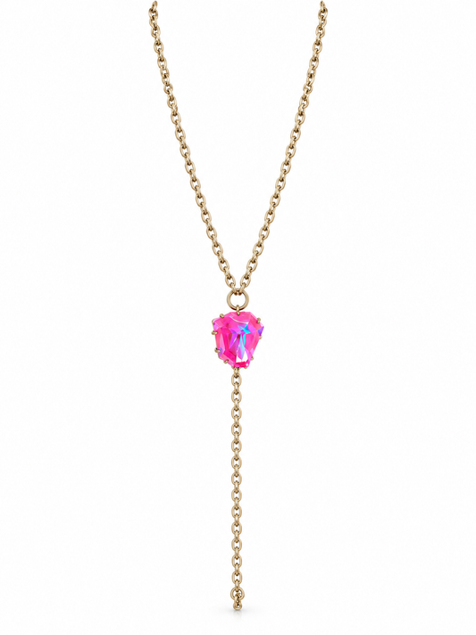 RH103- Lariat on Gold Chain