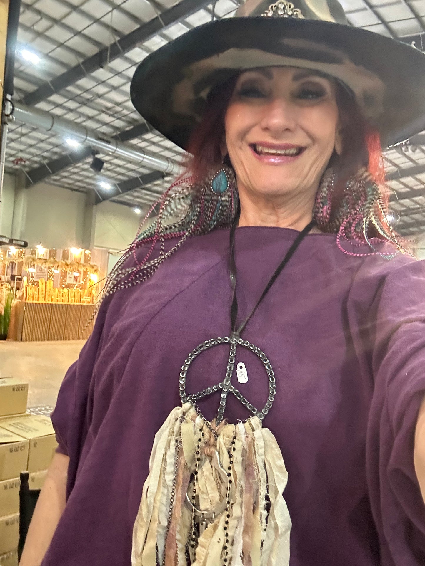 Jaded Gypsy Peace & Soul Fringe |Necklace + Boot charm