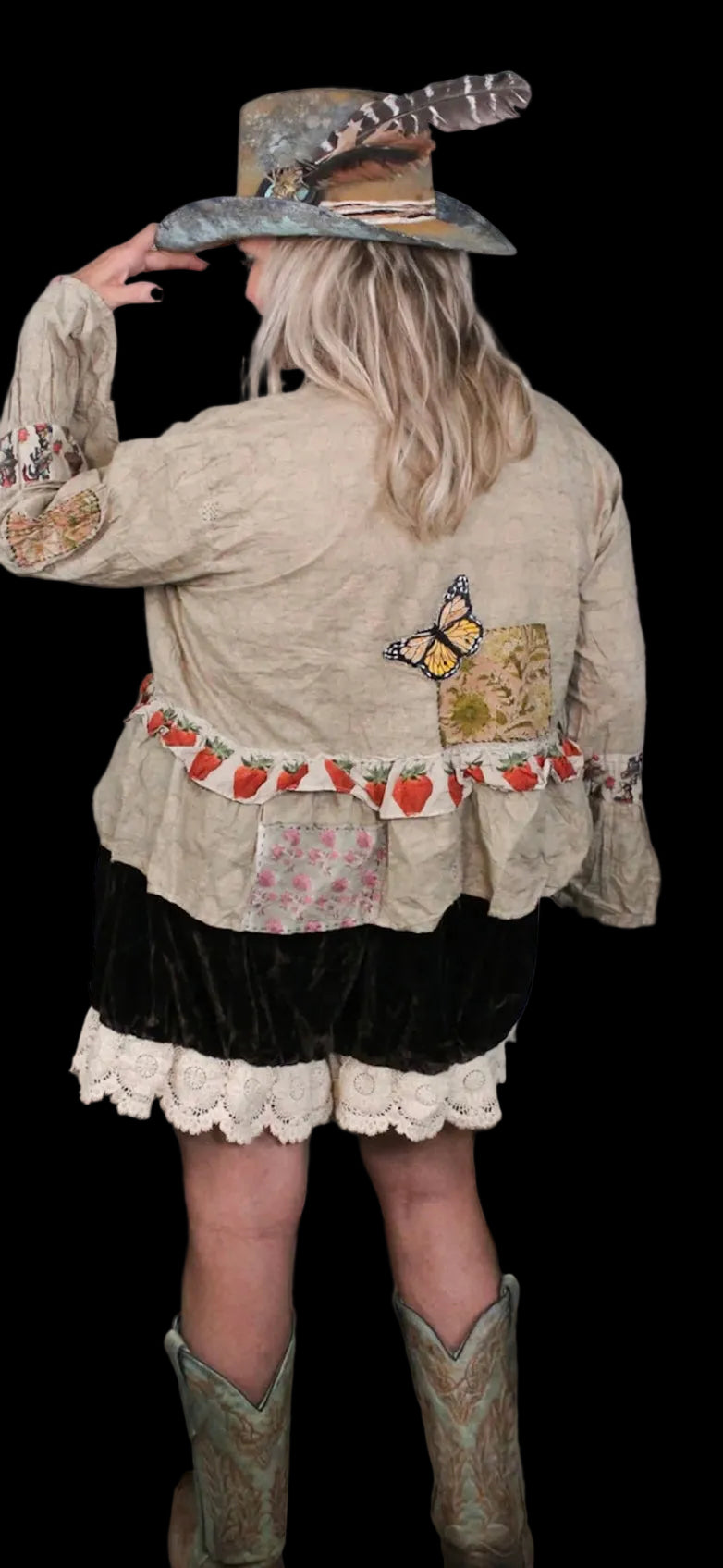 Vintage Romance Shorts- Choclate